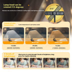 Lámpara de lectura LED Giratoria con Clip - Luz Inteligente para tu Espacio