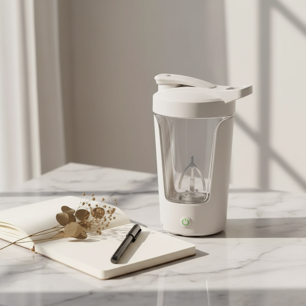 Taza blanca lifestyle mármol